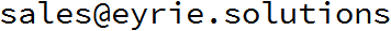 Please use the sales alias for the Eyrie Solutions domain.